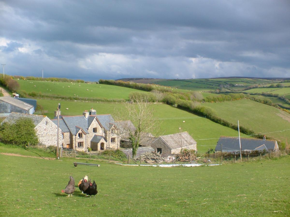 Coombe Farm Bed and Breakfast Lynton Eksteriør billede
